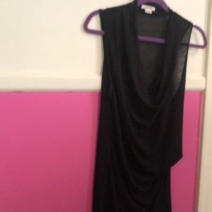 Helmet Lang black Waterfall top Sz M